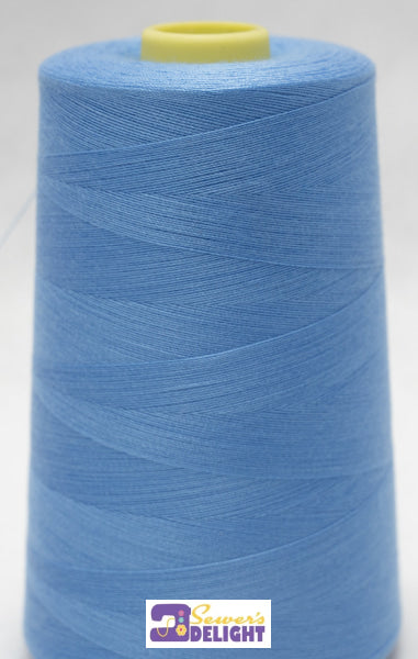 Tiger Overlocker Thread-Light Blue 5000M Sewing-Tools