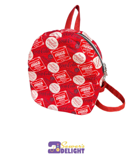 Paris Mini Backpack - Cola Sewn For U