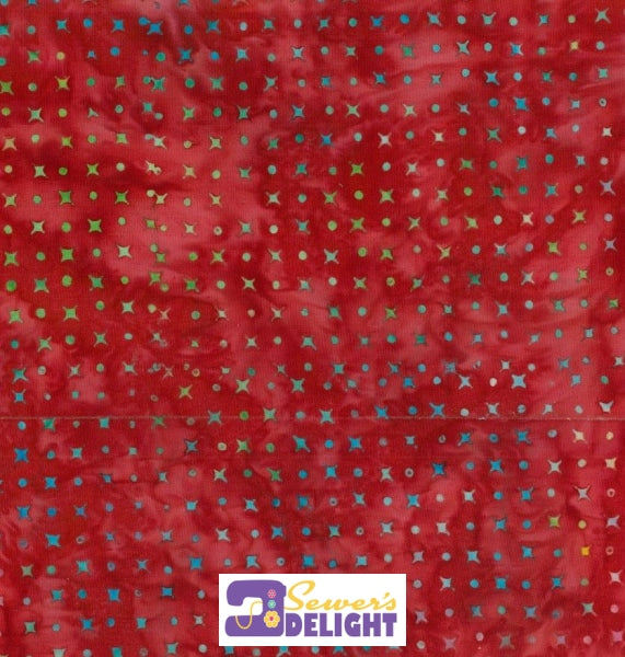 Batik Bright Mandala - 1231 Fabric