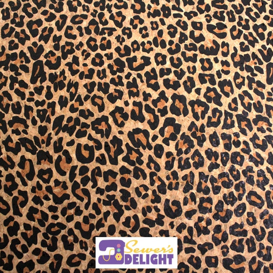 Cork Leopard Fabric