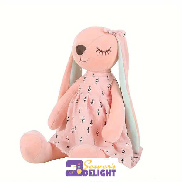 Cute Bunny - Pink Angies Stitched Gifts