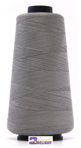 Hemline Overlocker Thread-Grey Threads