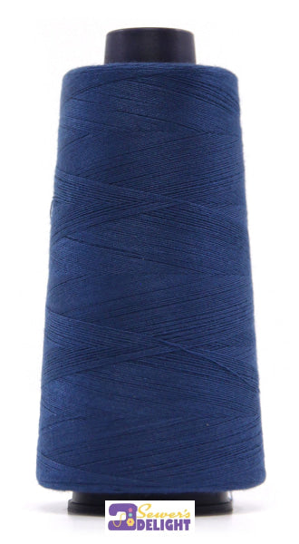 Hemline Overlocker Thread- Royal Blue Threads