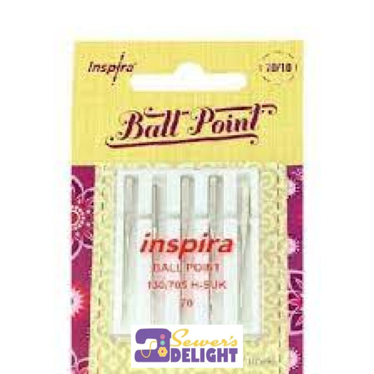 Inspira Needles Ballpoint 70/10 Pins &