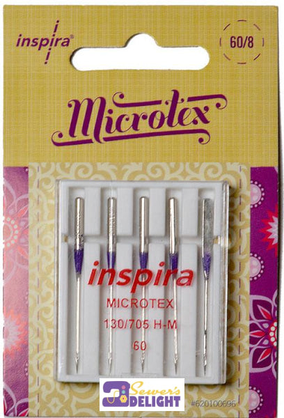 Inspira Needles Microtex 60 Pins &