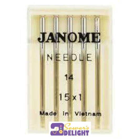 Janome Needles Universal 12 Sharps Machine