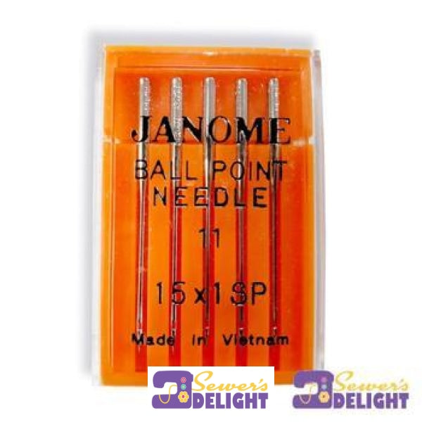 Janome Overlocker Needles (15X1Sp) Size 12 General