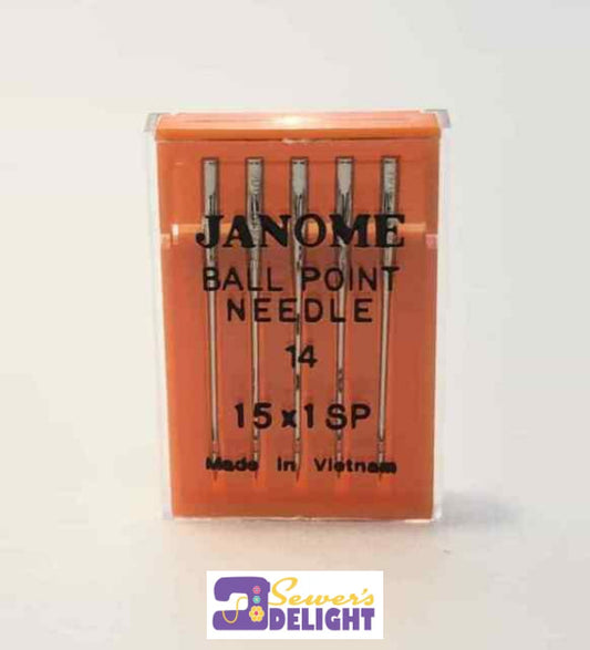 Janome Overlocker Needles (15X1Sp) Size 14 Machine Needles;janome