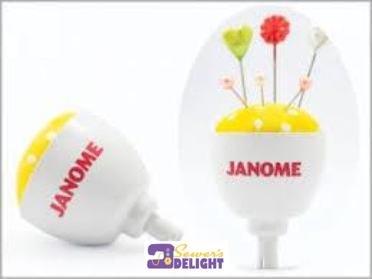 Janome Pin Cushion Yellow/white Machine Accessories