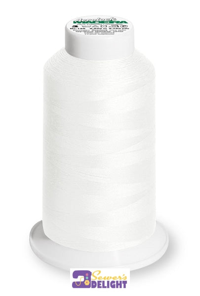 Maderia Aerolock Overlocker Thread 2500M -Natural White Threads
