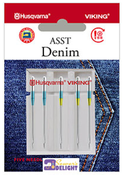 Needles Denim Asst 5 - Pack Sewing-Tools