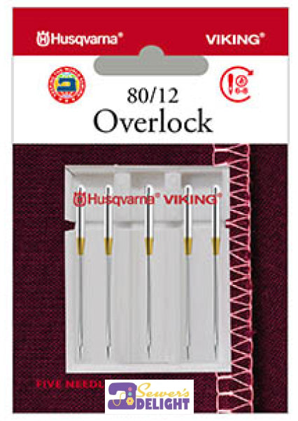 Needles Overlocker 80 5 - Pack Sewing-Tools