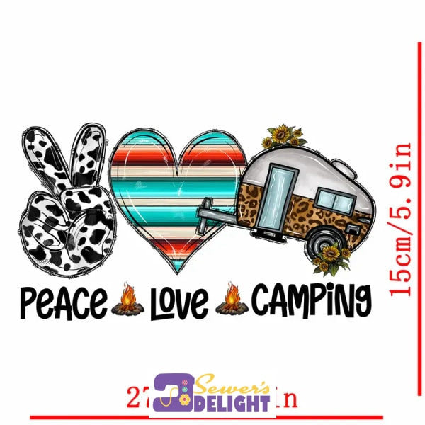 Peace Love Camping Sewing-Tools