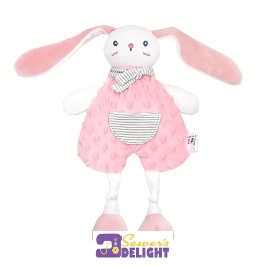Pink Rabbit Blanket With Tags Teether The Mad Hooper