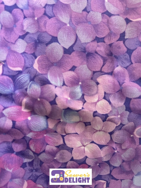 Purple Flower X 2 Strips