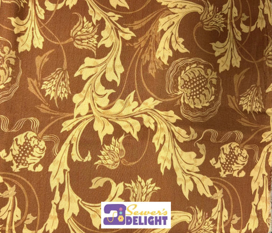 100% Quilting Cotton - Browns Fabric