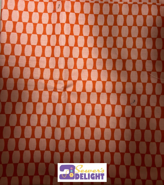 100% Quilting Cotton - Oranges Fabric