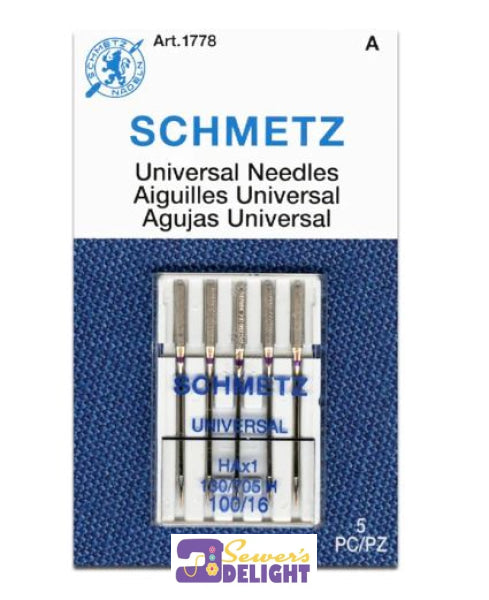 Schmetz Universal Needles 100/16 Sewing-Tools
