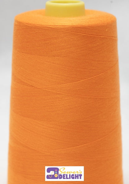 Tiger Overlocker Thread- Bright Orange 5000M Sewing-Tools