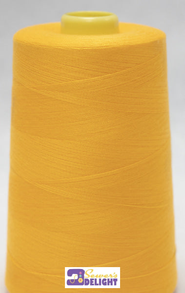 Tiger Overlocker Thread-Mustard 5000M Sewing-Tools