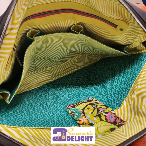 Tula Pink Lap Top Bag Sewing-Tools