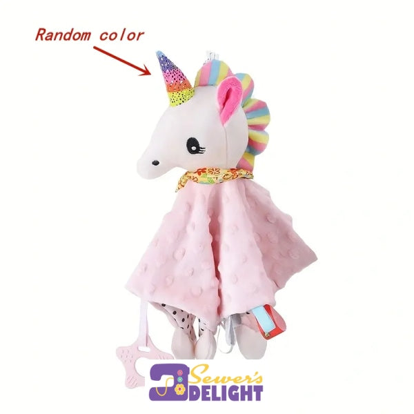 Unicorn Blanket With Tags Teether Pink The Mad Hooper